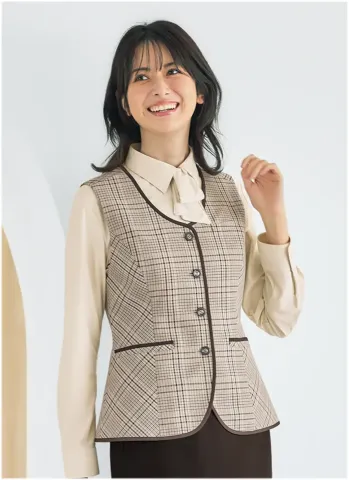 オフィスウェア ベスト アルファピア AR2621-4 ベスト 事務服JP