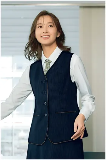 オフィスウェア ベスト アルファピア AR2898-1 ベスト 事務服JP