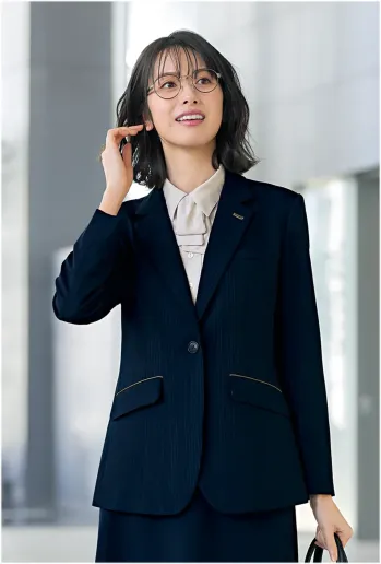 オフィスウェア 長袖ジャケット（ブルゾン・ジャンパー） アルファピア AR4898-1 ジャケット 事務服JP
