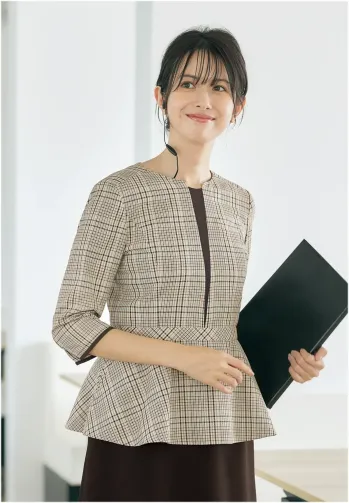 オフィスウェア カットソー アルファピア AR7521-4 プルオーバー 事務服JP
