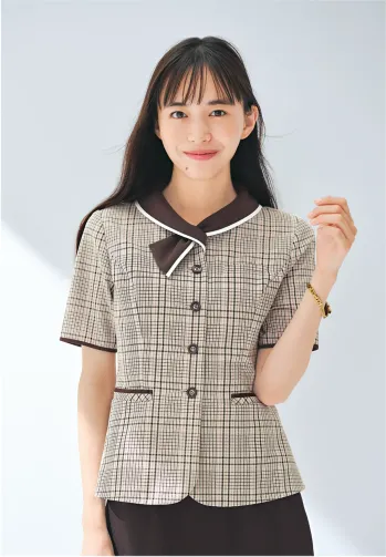 オフィスウェア オーバーブラウス アルファピア AR7621-4 オーバーブラウス 事務服JP