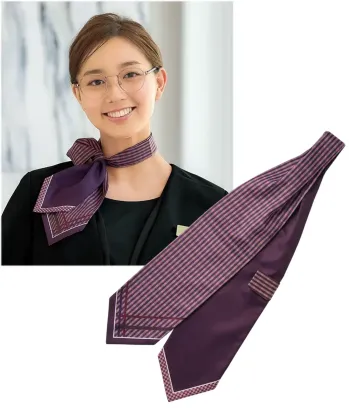 オフィスウェア スカーフ・四角布・ポケットチーフ アルファピア NF100-2 スカーフ 事務服JP