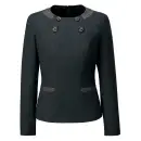 事務服JP オフィスウェア カットソー アルファピア YT4919-3 プルオーバー