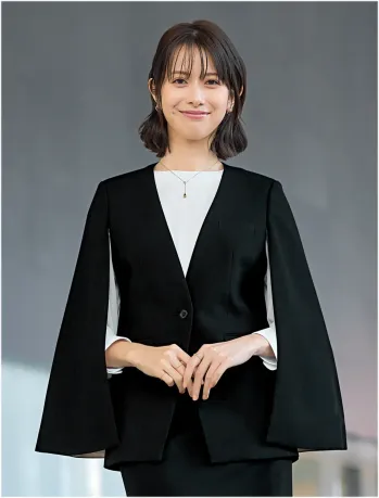 インフォメーション・ショールーム 長袖ジャケット（ブルゾン・ジャンパー） アルファピア YT4930-2 ジャケット 事務服JP
