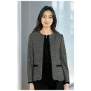事務服JP インフォメーション・ショールーム 長袖ジャケット（ブルゾン・ジャンパー） アルファピア YT4931-4 ジャケット