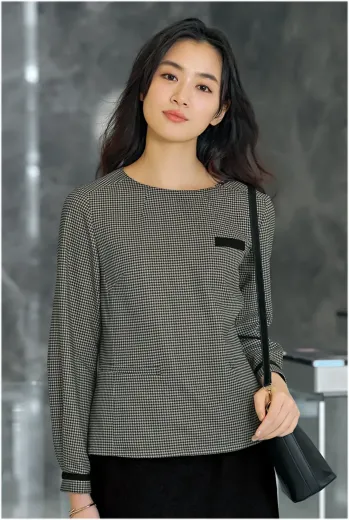オフィスウェア カットソー アルファピア YT7930-4 プルオーバー 事務服JP
