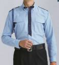 ザ・ジャケット KB1841 長袖シャツ（ボタンダウン）（肩章付） 信頼を呼ぶ警備スタッフアイテム。