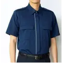作業服JP セキュリティウェア 半袖シャツ The FELLOWS KB1883-1 半袖シャツ（肩章付）