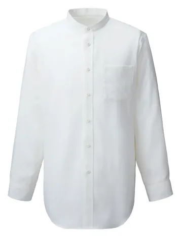ブレザー・スーツ 長袖シャツ The FELLOWS SF3823-1 スタンドカラー長袖シャツ（ホワイト） 作業服JP