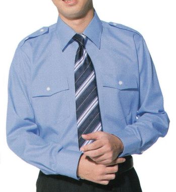 ブレザー・スーツ 長袖Ｙシャツ ザ・ジャケット T90900-76 長袖シャツ（肩章付） 作業服JP