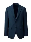 The FELLOWS TE1062-1 ジャケット（ネイビー） おもてなしを自分らしく心地よく特徴・ご家庭で洗えるホームウォッシャブル・伸縮性のあるストレッチ素材・小物の収納に便利な内ポケット・動きやすく腰まわりにゆとりが出るサイドベンツ・軽くて涼しい着心地の裏地なし仕様仕様品番:TE21062-1品名:ジャケット