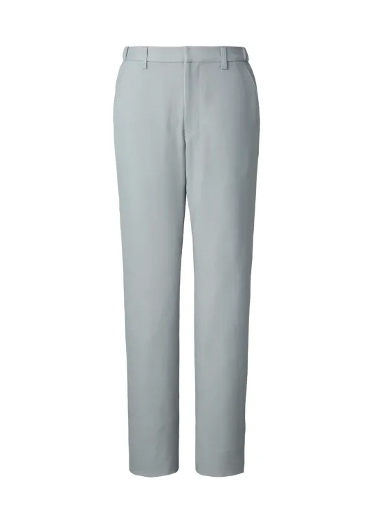 The FELLOWS TE5024-3 パンツ（グレー） おもてなしを自分らしく心地よく特徴・ご家庭で洗えるホームウォッシャブル・伸縮性のあるストレッチ素材・すっきりとしたシルエットのノータック仕様・伸縮性があり動きやすい脇ゴム入りウエスト・裏地付きで肌ざわりが良い前後ひざ上裏・防汚加工で汗じみなどの汚れを防止。洗濯を重ねても効果が持続。仕様品番:TE5024-3品名:パンツ