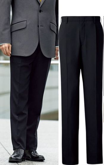 ザ・ジャケット TE5182-2 スラックス PAIR WEAR SUITSMIDNIGHT ELEGANCE格調高いおもてなしを演出する、洗練のミッドナイトカラー。独特の陰影を湛えたミッドナイトカラーのヘリンボーン生地を使用したコレクションは、ブラックサテンを技巧的なトリミングで配色し、モードな印象を演出します。控えめながら華のある装いで、格調高い空間にふさわしいおもてなしを。叶えたいのは、誠実さを伝える統一感のある装い。大切なお客様をお迎えする場に相応しいのはおもてなしの誠意とプロ意識を伝えるコミュニケーション力を持つ装い。「The FELLOWS」には多彩な選択肢を持つ、洗練された男女ペアシリーズが充実。お客様に信頼感を与える、統一感のある装いをお約束します。PROMISE 01.Reliability 信頼を与える清潔感、洗練さ。隙のない清潔感お、品よく洗練された佇まい。お客様に安心、信頼感を与えるクラス感のあるアイテムを豊富に取り揃えました。PROMISE 02.Pair Style 統一感を育む男女ペアの充実。お客様に信頼感を与えると同時に、働く側の気持ちを引き締め、チームとしての連帯感を向上させる統一感あるペアアイテムが充実。PROMISE 03.Function 快適さを約束する機能性。毎日のハードワークを支えるためのきめ細かな配慮が、快適な着心地と長時間でもきちんと感をキープした着こなしをサポートします。洗練のペアウェアで、至福のおもてなし。THE FELLOWSがこだわったのは、男性、女性のペアウェアがもたらす統一感のある美しい装い。それは、お客様をお迎えする空間を温かなホスピタリティで満たし、誠意、誇り、細かな配慮など、共通する意識を印象づける大切なツールでもあります。お客様に心からのおもてなしを…。そんな想いを込めたペアウェアです。