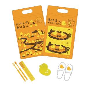 チャック付き袋入り子供用アメニティセット（あひるくん）100セット