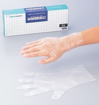 感染防止用品 手袋 アズワン 0-1065 ナビフィット手袋PE（100枚入） 医療白衣com