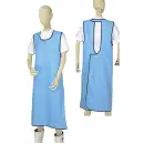 医療白衣com 介護用品 業務用エプロン アズワン 8-2526 入浴介助エプロン（面ファスナータイプ）