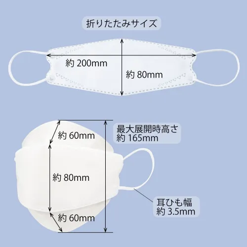 アズワン 9-1142-01 快適サージカルマスク（ダイヤモンドタイプ）30枚入（DSM-W） ◎立体型で口元に空間があるため、呼吸がしやすいマスクです。◎内側の不織布は、肌触りの良い柔らかい不織布を使用しています。◎JIS T9001 医療用マスク クラスIIに適合しています。◎ダイヤモンド形状のサージカルマスクが登場！※1箱（30枚入）※この商品はご注文後のキャンセル、返品及び交換は出来ませんのでご注意ください。※なお、この商品のお支払方法は、前払いにて承り、ご入金確認後の手配となります。 サイズ／スペック