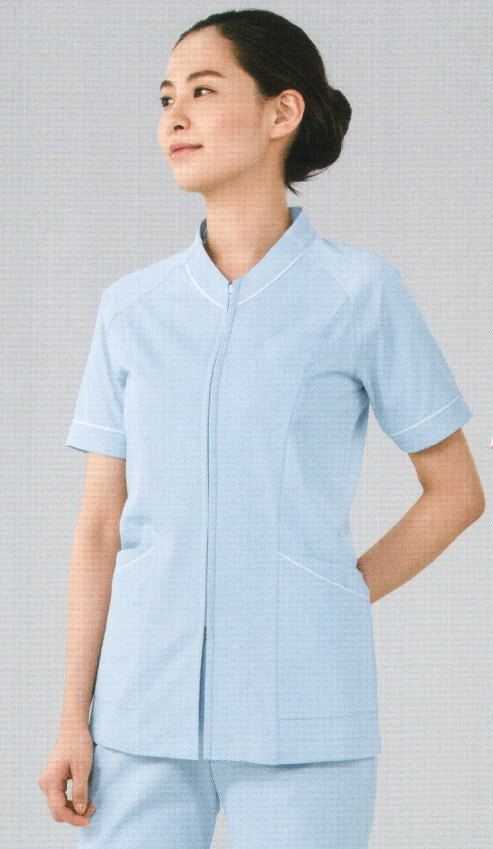 ナース服　スクラブ スクラブ（男女兼用） KAZEN 055-21 白衣・診察衣・ナース服・介護服の