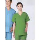 医療白衣com 手術衣 半袖ジャケット（ブルゾン・ジャンパー） KAZEN 133-72 スクラブ（男女兼用・上衣）