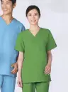 KAZEN・手術衣・133-72・スクラブ（男女兼用・上衣）