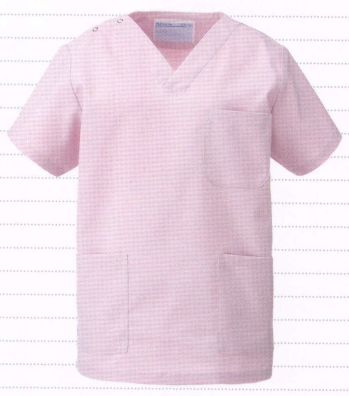 手術衣 半袖ジャケット（ブルゾン・ジャンパー） KAZEN 133-97 スクラブ（男女兼用・上衣） 医療白衣com