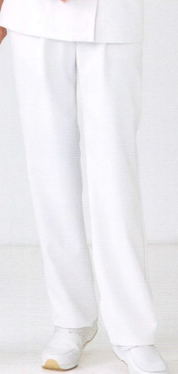 ナースウェア パンツ（米式パンツ）スラックス KAZEN 192-20 レディススラックス 医療白衣com