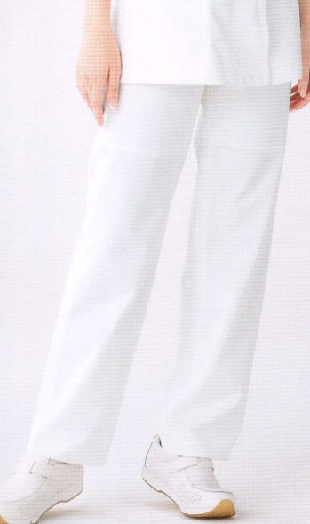 ナースウェア パンツ（米式パンツ）スラックス KAZEN 269-10 レディススラックス 医療白衣com