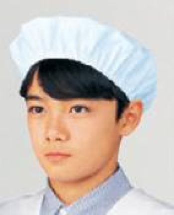 給食用 キャップ・帽子 KAZEN 392-91 給食帽（2枚入） 食品白衣jp