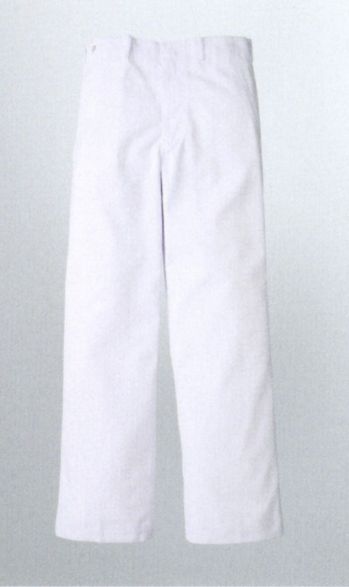 厨房・調理・売店用白衣 パンツ（米式パンツ）スラックス KAZEN 430-40-B スラックス（メンズ／ノータック） 食品白衣jp