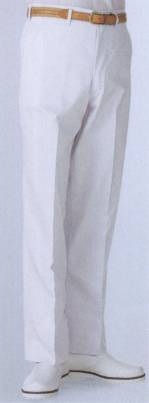 厨房・調理・売店用白衣パンツ（米式パンツ）スラックス430-49 
