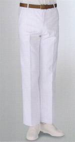 厨房・調理・売店用白衣パンツ（米式パンツ）スラックス430-90 