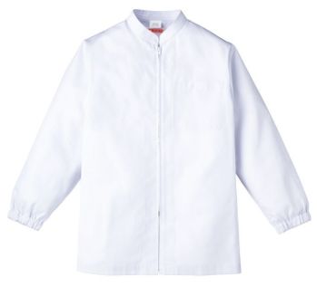 給食用 長袖白衣 KAZEN 457-40 ジャンパー（レディス）チュニックタイプ 食品白衣jp