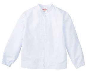 給食用 長袖白衣 KAZEN 459-90 ジャンパー（レディス） 食品白衣jp