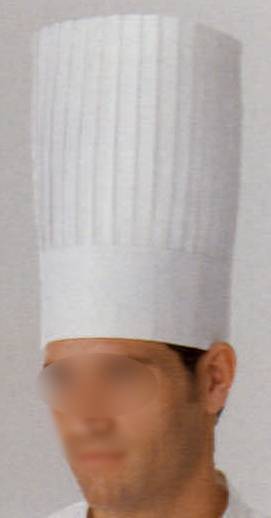 厨房・調理・売店用白衣 キャップ・帽子 KAZEN 471-90 不織布コック帽（10枚セット） 食品白衣jp