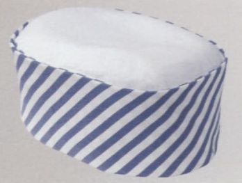 ジャパニーズ キャップ・帽子 KAZEN 472-81 小判帽（ストライプ・2枚入） サービスユニフォームCOM