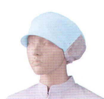 食品工場用 キャップ・帽子 KAZEN 482-71 女子帽子（後メッシュ付）（2枚入） 食品白衣jp