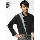 食品白衣jp 厨房・調理・売店用白衣 長袖コックコート KAZEN 616-45 コックコート