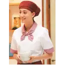 食品白衣jp 給食用 半袖コックシャツ KAZEN 630-28 レディスコックシャツ半袖