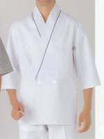 厨房・調理・売店用白衣七分袖コート650-70 