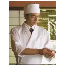 食品白衣jp 厨房・調理・売店用白衣 長袖コート KAZEN 670-70 和食コート（男女兼用）