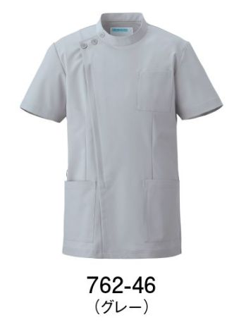 介護衣 半袖ジャケット（ブルゾン・ジャンパー） KAZEN 762-46 ジャケット半袖(男女兼用) 医療白衣com