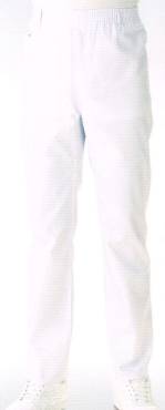 厨房・調理・売店用白衣パンツ（米式パンツ）スラックス800-40 