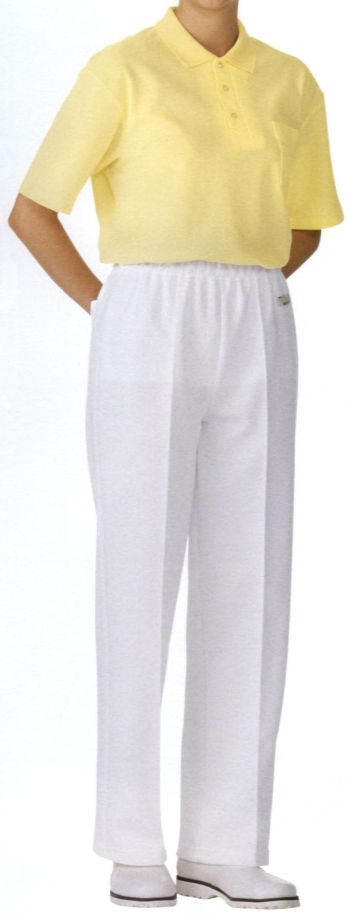 ナースウェア パンツ（米式パンツ）スラックス KAZEN 830-10 ニットスラックス・総ゴム（男女兼用） 医療白衣com
