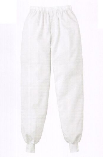 食品工場用 パンツ（米式パンツ）スラックス KAZEN 839-20 スラックス（男女兼用） 食品白衣jp