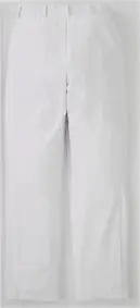 KAZEN 858-40 4Dパンツ（男女兼用） 858-40 4Dパンツ(男女兼用)長年の研究開発から生まれた革新的な4Dパンツは、身体の動きに合わせてヒップに戻る独自のカッティング・テクノロジーを採用したメディカルワークパンツです。動体裁断による立体ストレートタイプで、しゃがんでも歩いても体にフィットし、ストレスフリーな着心地を実現します。特徴・身体の動きに合わせて自動的にヒップに戻る4D設計でどんな姿勢でも快適・メディカルワークの動きを計算し尽くした動体裁断による抜群のフィット感・ヒップをカバーしつつ腰まわりをスッキリ見せる立体ストレートタイプ・しゃがんでも背中が見えにくい安心設計でプロフェッショナルな着こなし・ストレートパターンにXラインを取り入れ脚を美しく見せつつ動きやすさを向上・両脇に便利なポケット付で実用性も抜群・脇ゴム仕様でウエスト周りの快適なフィット感を実現・ウエストベルト通し付でベルト着用時もスマートに決まる・男女兼用設計で幅広い体型に対応