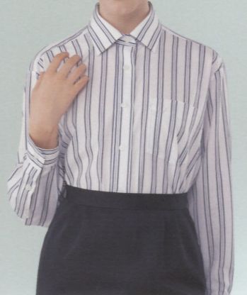 KAZEN AP1250 長袖女子シャツ 