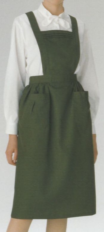 カジュアル ジャンパースカート KAZEN AP1965 ジャンパースカート サービスユニフォームCOM