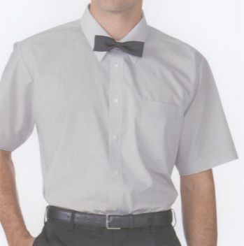 カジュアル 半袖シャツ KAZEN AP3206 半袖男子クレリックシャツ サービスユニフォームCOM