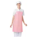 食品白衣jp 食品工場用 業務用エプロン KAZEN APK3185 胸当てエプロン（ドミワーク）