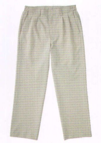 介護衣 パンツ（米式パンツ）スラックス KAZEN APK620-C11 メンズツータックパンツ 医療白衣com
